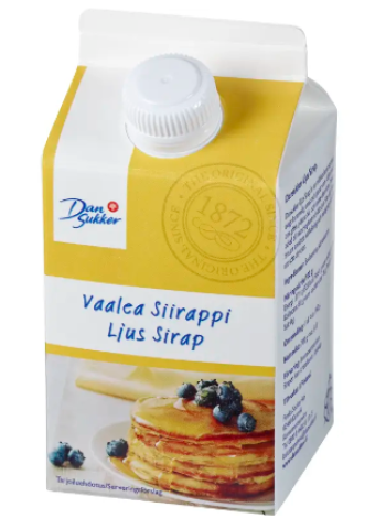 Белый сироп Dansukker Vaalea Siirappi 700г