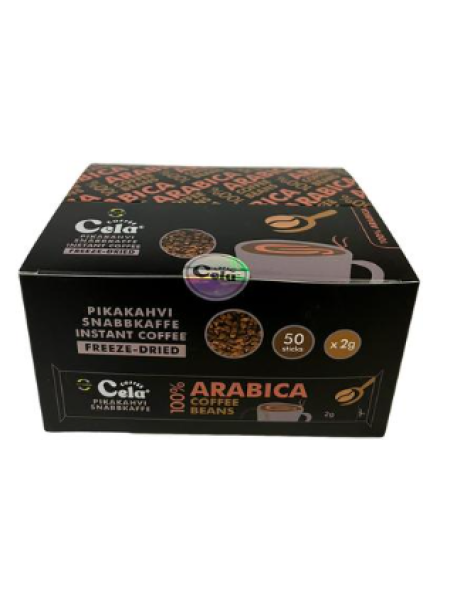 Кофе растворимый сублимированный Cela Coffee Freeze Dried 50х2г