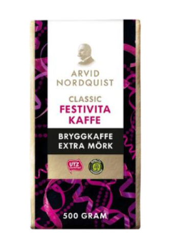 Молотый кофе Arvid Nordquist Festivita sj RFA 500г