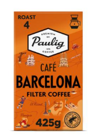 Молотый кофе Paulig Barcelona UTZ 425г