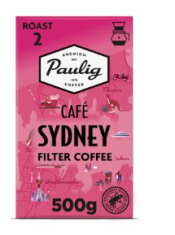Молотый кофе Paulig Cafe Sydney UTZ 500г