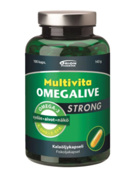 Биологически активная добавка MULTIVITA OMEGALIVE STRONG 100 шт