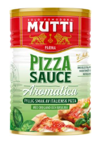 Ароматный соус для пиццы Mutti aromaattinen pizzakastike 400г ж/б