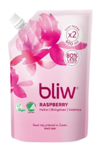 Жидкое мыло Bliw Red Clover & Raspberry 600мл клевер - малина
