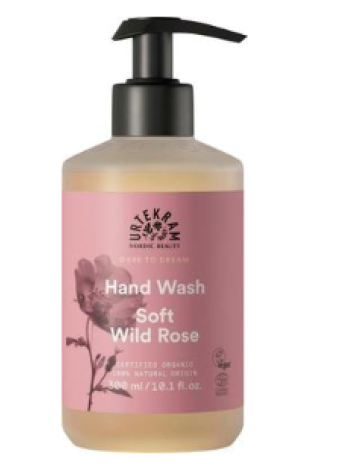 Органическое жидкое мыло с дикой розой Urtekram Luomu Soft Wild Rose 300 мл