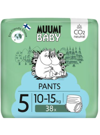 Подгузники Muumi Baby Pants № 5 38 штук 10-15 кг