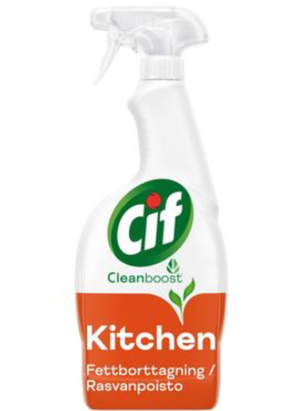 Обезжиривающий чистящий спрей для кухни Cif Kitchen 750 мл