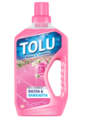 Универсальное чистящее средство Tolu Ruusu & Jasmiini 750 мл Роза и Жасмин 