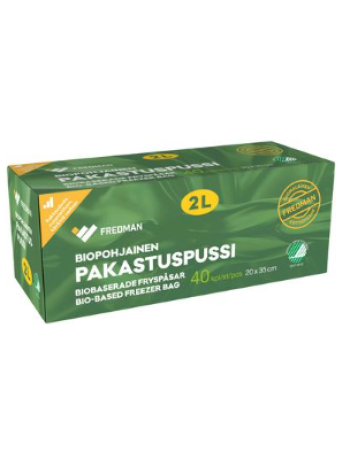 Пакеты для заморозки Fredman Eko 2л х 40 шт