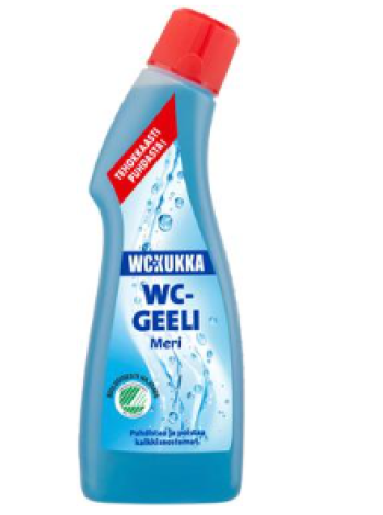 Средство для чистки туалета WC Kukka Meri wc-geeli 750мл