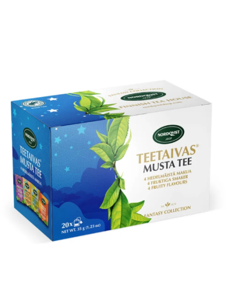 Ассорти черного чая  Nordqvist Teetaivas 20 x 1,75г