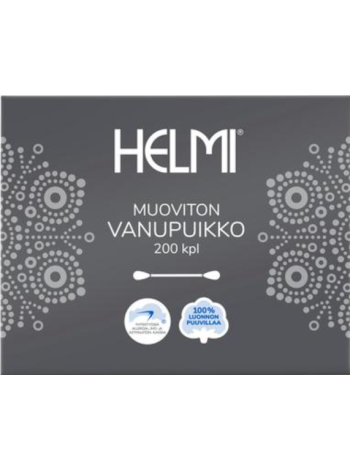 Ватные палочки Helmi muoviton vanupuikko 200 шт