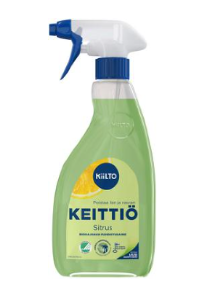 Биоразлагаемый чистящий спрей Kiilto Kitchen 600мл 