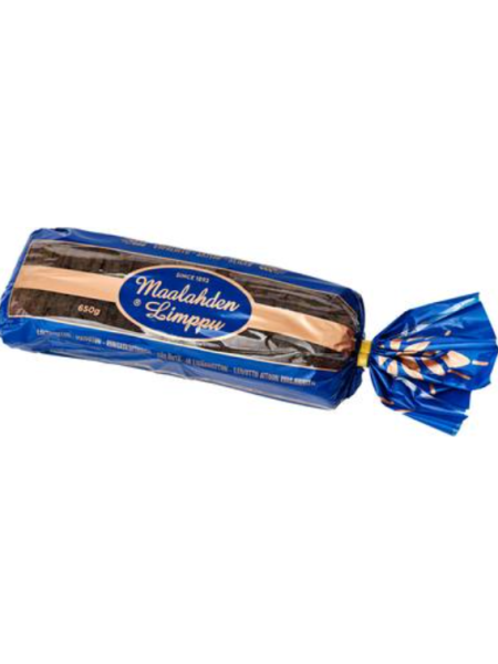 Ржаной хлеб Maalahden Limppu viipaloitu limppu 650г без консервантов и добавок