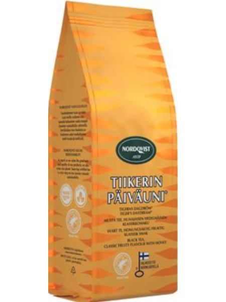Пряный черный чай Дневной сон Nordqvist Tiikerin Päiväuni 130г