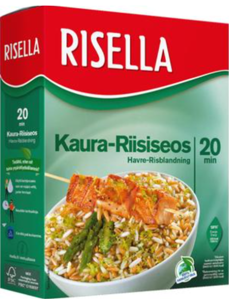 Зерновая смесь рис овес Risella  Kaura-riisiseos 800 г 
