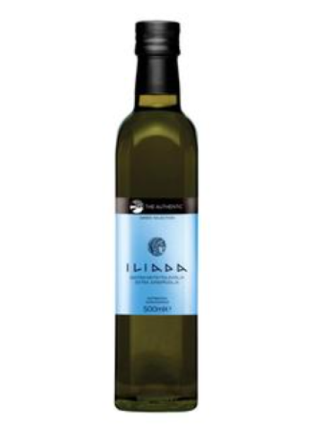 Греческое оливковое масло Iliada EXTRA VIRGIN OIL 500мл