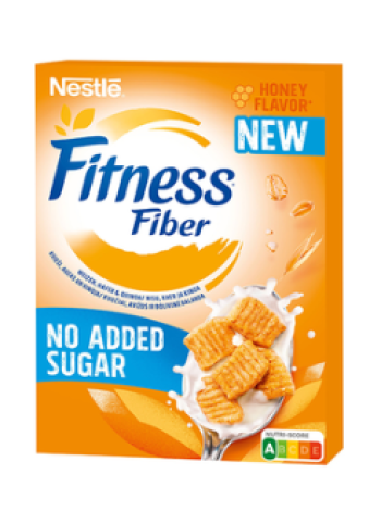 Цельнозерновые подушечки со вкусом мёда Nestle Fitness Honey Fiber 310г