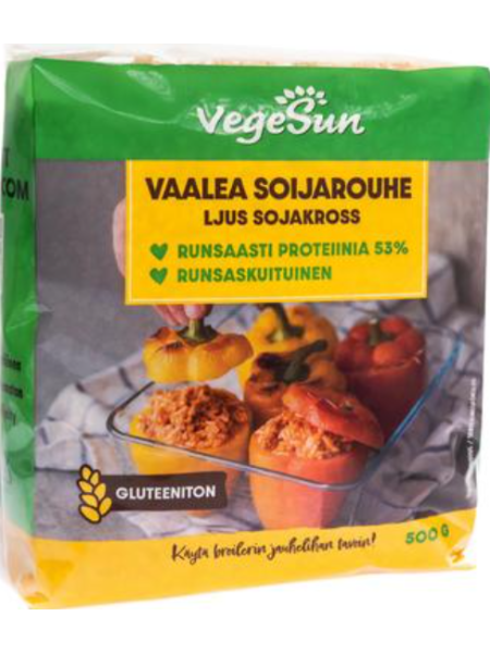 Белая соя VegeSun Vaalea Soijarouhe 500г