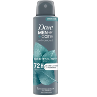 Спрей-антиперспирант для мужчин Dove Men+Care 72h Advanced Eucalyptus + Mint 150мл