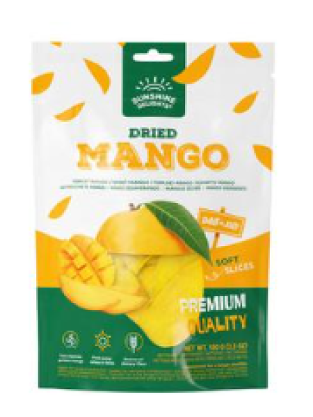 Манго сушеное Sunshine Delights 100г