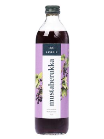 Концентрат сока из черной смородины Kaskein Mustaherukka 0,5л 1+4