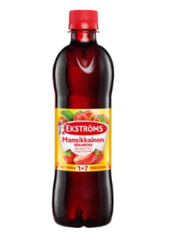 Концентрат клубничного сока Ekströms 0,5л