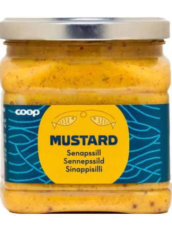 Кусочки сельди в горчичном соусе Coop sinappisilli 490г