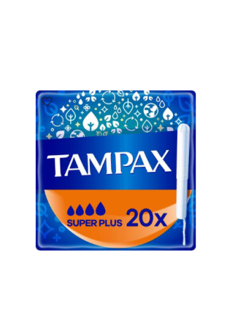 Тампоны женские Tampax Super Plus 20 шт