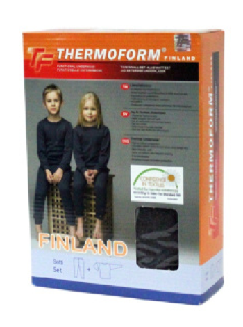 Термобелье для детей TF THERMOFORM Interlock Child Set Navy Blue 176см