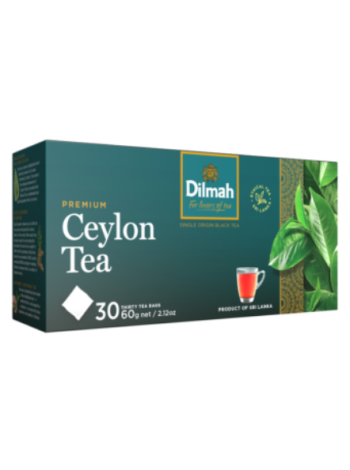 Черный чай DILMAH Premium 30 x 2г