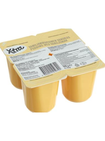 Ванильный пудинг Xtra 4 x 125 г
