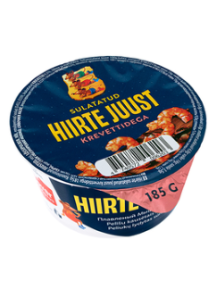 Плавленый сыр с креветками HIIRTE JUUST 185г
