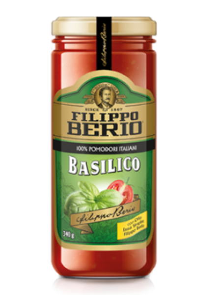 Томатный соус с базиликом FILIPPO BERIO 340г