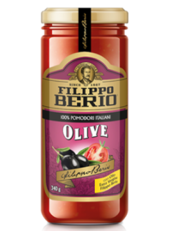 Томатный соус с оливками FILIPPO BERIO 340г