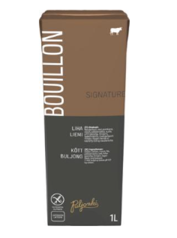 Бульон мясной готовый Puljonki Lihaliemi 1л