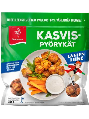 Овощные шарики Saarioinen Kasvispyörykät 230г