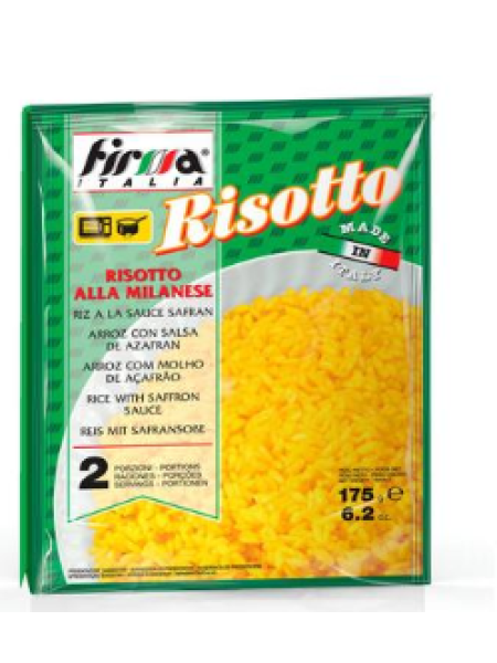 Готовое второе блюдо  Ризотто с шафраном Firma Italia 175 г