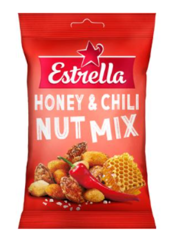 Ореховый микс с перцем и мёдом Estrella Honey & Chili Nut mix 140г