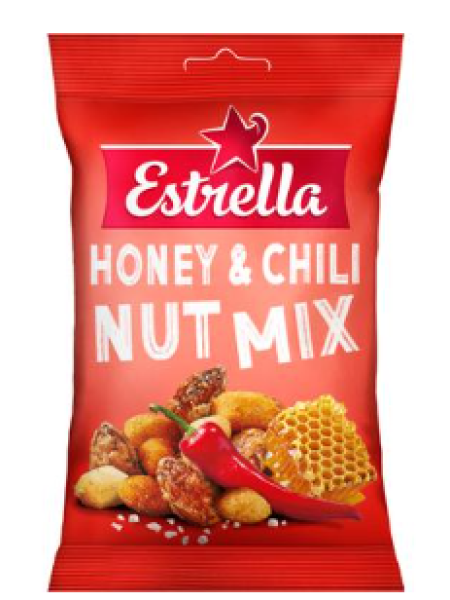 Ореховый микс с перцем и мёдом Estrella Honey & Chili Nut mix 140г