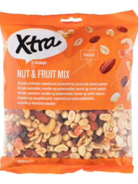 Орехово-фруктовый микс Xtra 600 г