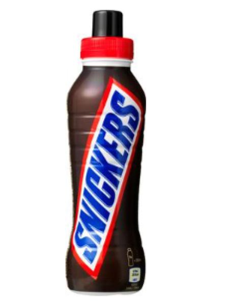 Молочный напиток со вкусом шоколада Snickers suklaamaitojuoma 350 мл