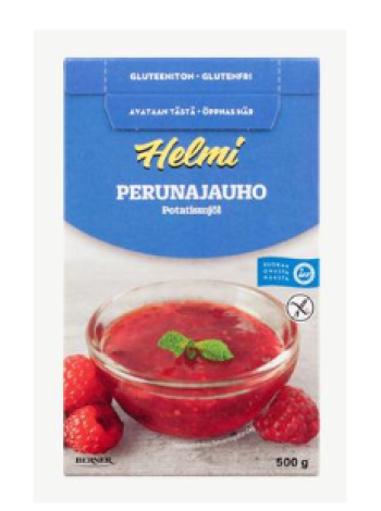 Картофельная мука Helmi Perunajauho 500 г без глютена