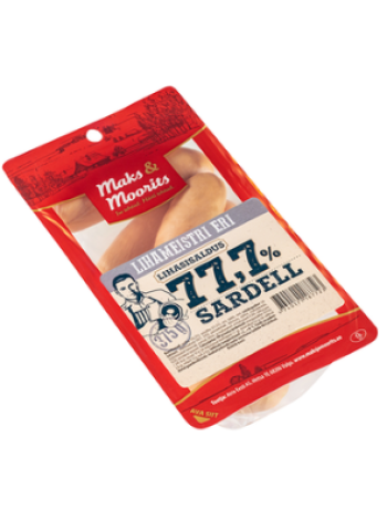 Сардельки свиные MAKS & MOORITS 77,7% Sardell 375г