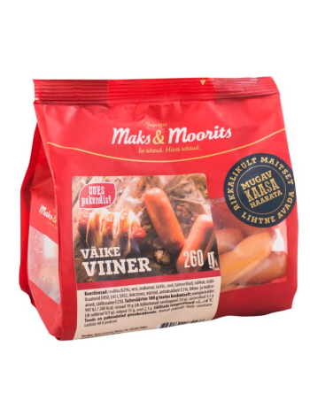 Мини сосиски MAKS & MOORITS Väike viiner 260г