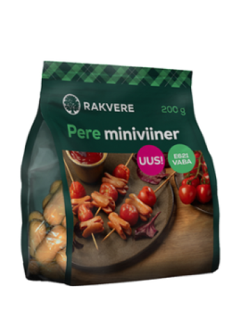 Мини сосиски RAKVERE Pere miniviiner 200г