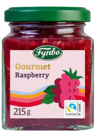 Варенье малиновое Fynbo Gourmet 215г