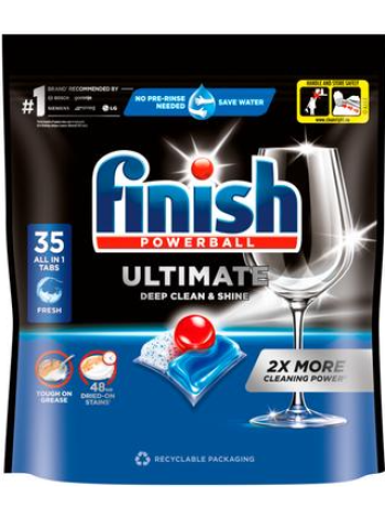 Таблетки для посудомоечной машины Finish Quantum Ultimate 35таб