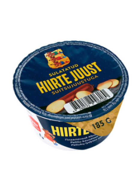 Сыр плавленый HIIRTE JUUST с копченым сыром 185г