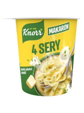 Готовая паста четыре сыра Knorr 4 juustuga 66г 